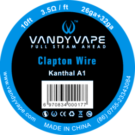 FILO CLAPTON KANTHAL 26+32GA by VandyVape svapo