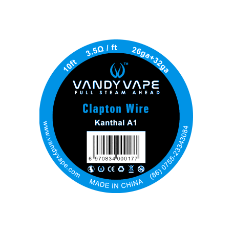 FILO CLAPTON KANTHAL 26+32GA by VandyVape svapo