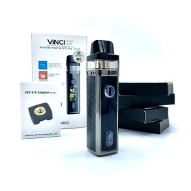 MEGAPACK: VINCI 1500mAh + adattatore 510 + ricambi svapo