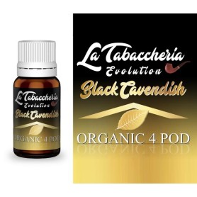 Black Cavendish Organic4Pod 10ml La Tabaccheria