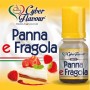 PANNA E FRAGOLA Aroma Concentrato 10ml Cyberflavour svapo