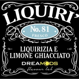 Aroma Liquirì Ghiacciato N81 10ml DREAMODS Classici Dreamods Dreamods sigaretta elettronica svapo come preparare