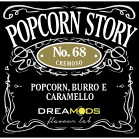 Aroma Popcorn Story N68 10ml DREAMODS Classici Dreamods Dreamods sigaretta elettronica svapo come preparare