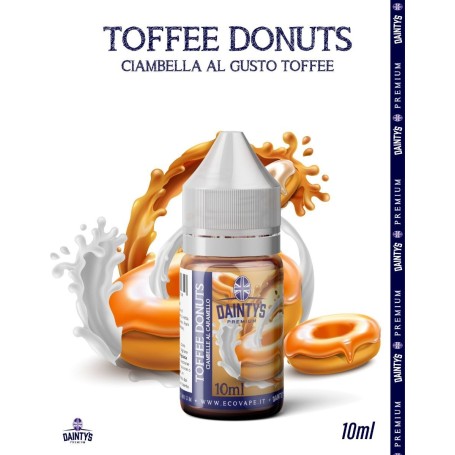 TOFEE DONUTS Aroma Concentrato 10ml DAINTYS svapo