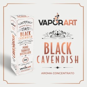 BLACK CAVENDISH Tabacco Distillato Aroma 20ml VAPORART