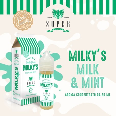Milky's Milk & Mint Aroma 20ml VAPORART svapo