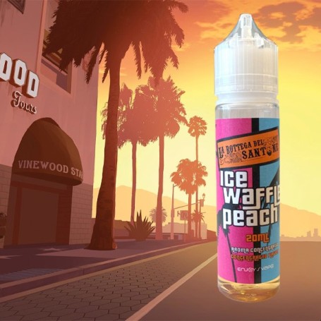 Ice Waffle Peach Aroma 20 ml Svapem + Enjoysvapo svapo