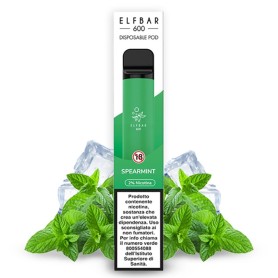 ELFBAR 600 PUFF SPEARMINT SIGARETTA USA E GETTA