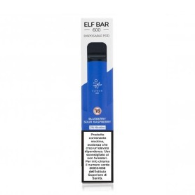 ELFBAR 600 PUFF BLUEBERRY SIGARETTA USA E GETTA