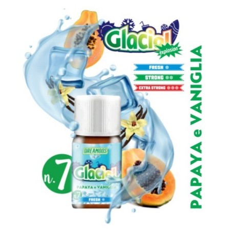 Papaya e Vaniglia GLACIAL N7 10ml DREAMODS svapo