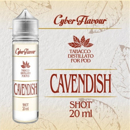 Tabacco Cavendish Distillato For Pod 20ml CYBERFLAVOUR svapo