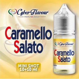 Caramello Salato MiniShot 10+10 CYBERFLAVOUR svapo