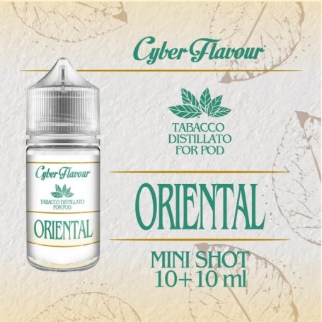Oriental Tabacco Organico For Pod MiniShot 10+10 CYBERFLAVOUR svapo