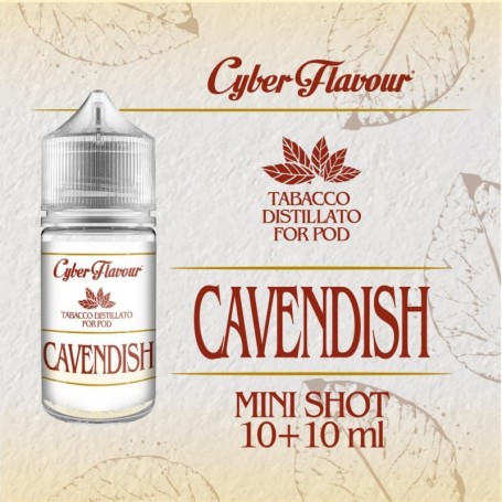 Cavendish Tabacco Organico For Pod MiniShot 10+10 CYBERFLAVOUR svapo