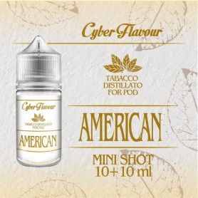 American Tabacco Organico For Pod MiniShot 10+10 CYBERFLAVOUR svapo