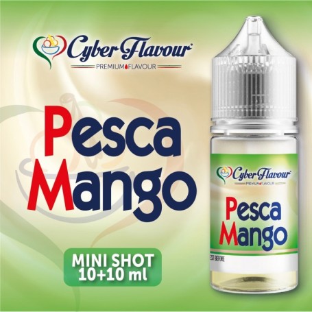 Pesca Mango MiniShot 10+10 CYBERFLAVOUR svapo