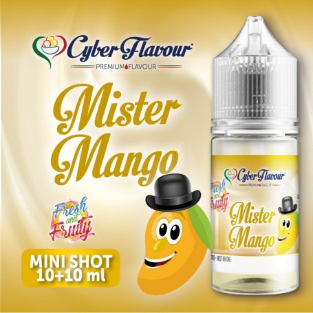 Mr Mango MiniShot 10+10 CYBERFLAVOUR