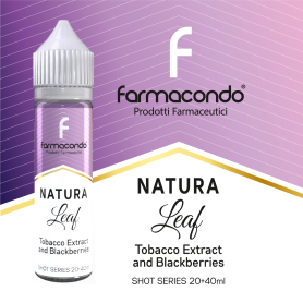 Tobacco Extract and Blackberries 20ml FARMACONDO NATURA LEAF - Fruity and complex aroma