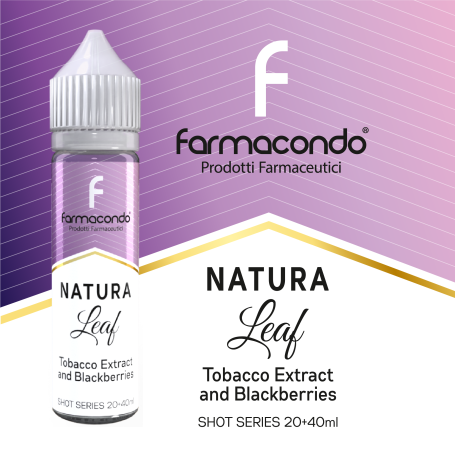 Tabacco e More 20ml FARMACONDO NATURA LEAF - Aroma fruttato e complesso