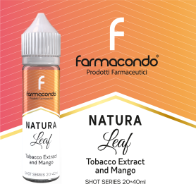 Tobacco Extract and Mango 20ml FARMACONDO NATURA LEAF - Surprising aroma