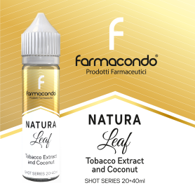 Tobacco Extract and Coconut 20ml FARMACONDO NATURA LEAF - Intense and enveloping aroma