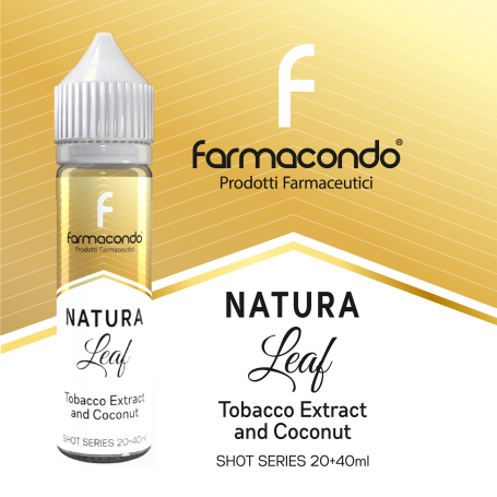 Tabacco e Cocco 20ml FARMACONDO NATURA LEAF - Aroma intenso e avvolgente