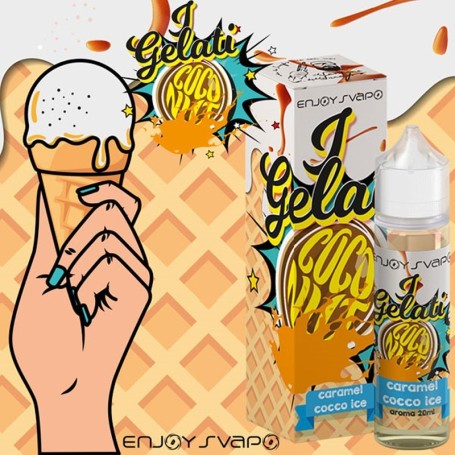 CARAMEL COCCO GELATI DEL SANTONE Aroma 20ml VAPORART