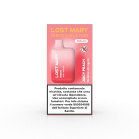 Lost Mary BM600 Juicy Peach 600 Puff SIGARETTA USA E GETTA