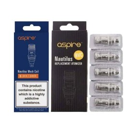 Resistenze Aspire Nautilus BVC - 5 Testine Coil