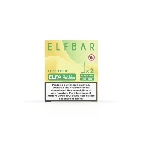 Elfa Lemon Mint Ricambio ELFBAR (SINGOLA)