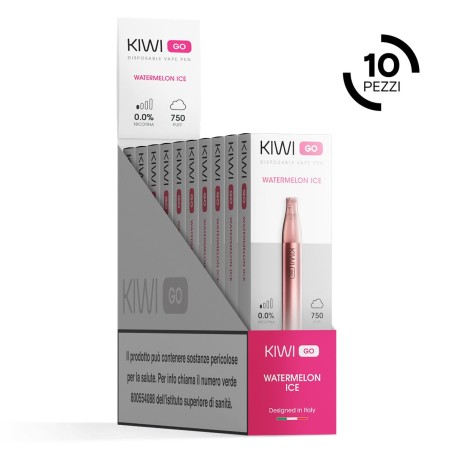 KIWI GO Watermelon Ice Usa e Getta 750 Puff