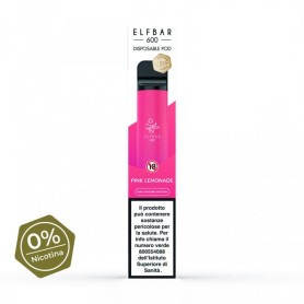 ELFBAR 600 PINK LEMONADE Senza Nicotina