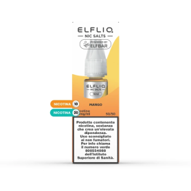 Elfliq Mango Liquido Pronto 10ml ElfBar Elfliq By Elfbar Liquidi Pronti tpd 10ml svapo