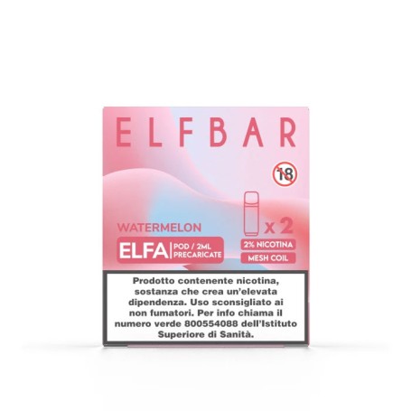 Elfa Watermelon Ricambio ELFBAR (SINGOLA)