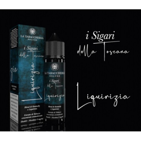 SIGARO LIQUIRIZIA Linea Sigari della Toscana La Tabaccheria 20ml per Sigari della Toscana | Prodotti per lo svapo e sigarette el