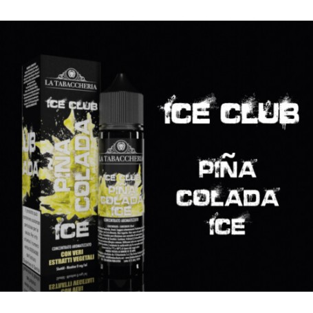PINA COLADA ICE Linea Ice Club La Tabaccheria 20ml per Ice Club | Prodotti per lo svapo e sigarette elettroniche  by La Tabacche