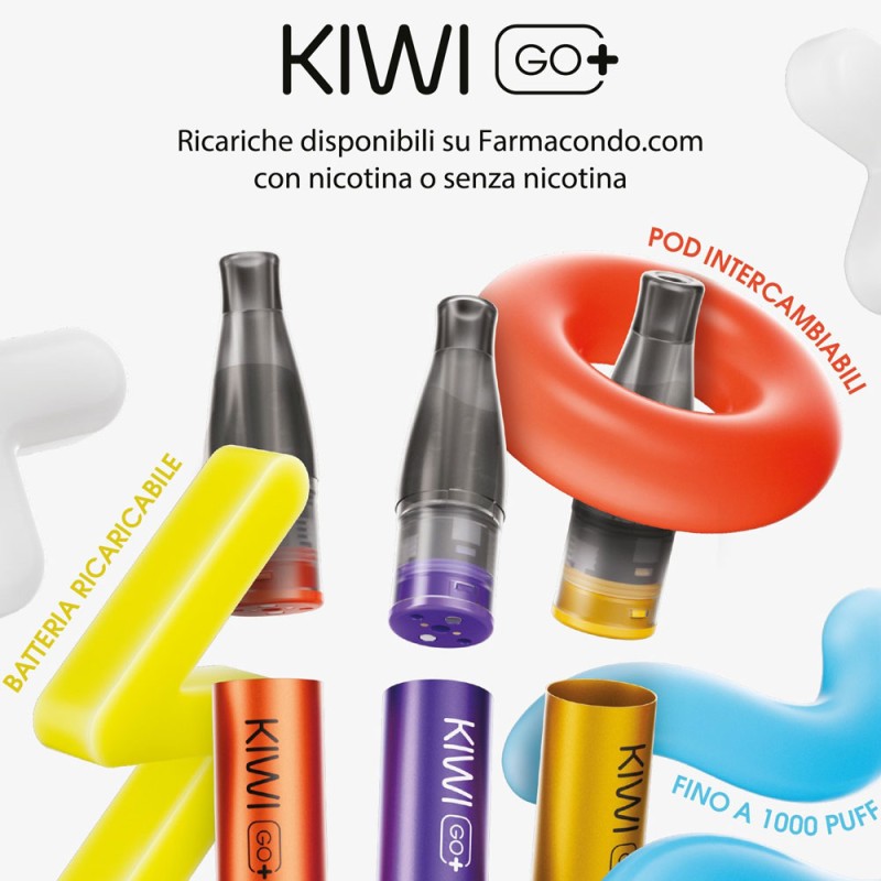 geekvape aegis solo 3 istruzioni Kiwi Go Plus Starter Kit Tangerine Ice 2ml