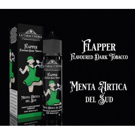 Menta Artica del Sud Flappers Juice Tobacco ExtraDry 4pod Aroma 20ml LA TABACCHERIA per La Tabaccheria Shot | Prodotti per lo sv