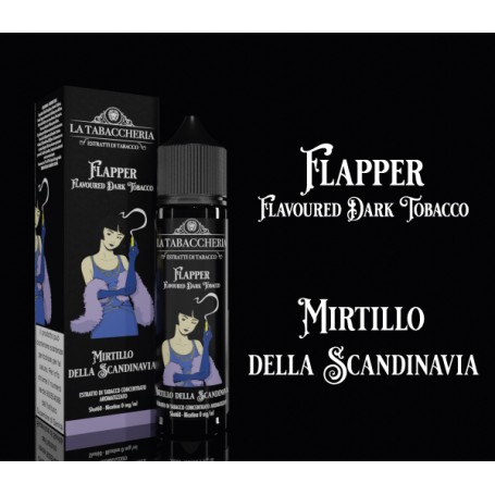 Mirtillo della Scandinavia Flappers Juice Tobacco ExtraDry 4pod Aroma 20ml LA TABACCHERIA per La Tabaccheria Shot | Prodotti per