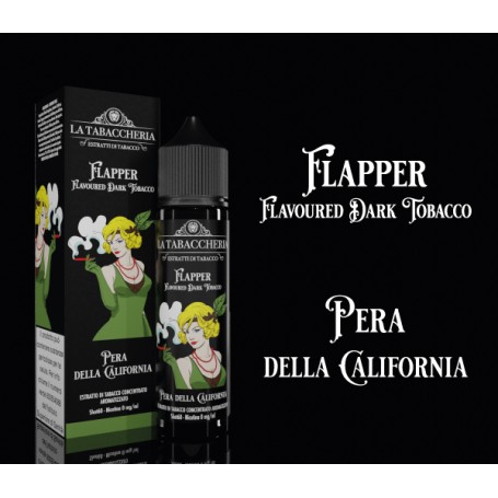 Pera della California Flappers Juice Tobacco ExtraDry 4pod Aroma 20ml LA TABACCHERIA per Extreme 4Pod | Prodotti per lo svapo e 