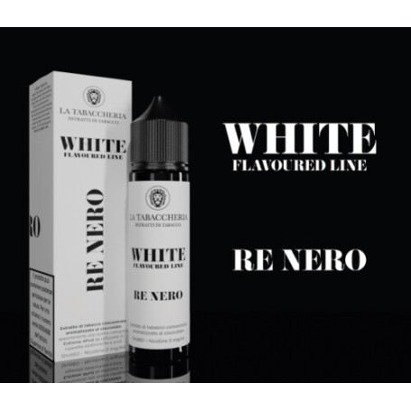 WHITE RE NERO Classic Line Aroma 20ml LA TABACCHERIA per White | Prodotti per lo svapo e sigarette elettroniche  by La Tabaccher
