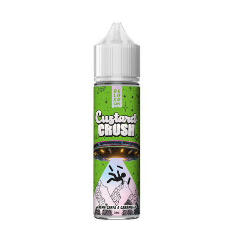 CREMA CAFFè E CARAMELLO Custard Crush Aroma 20ml RELOADVAPE per VaporBar Shot | Prodotti per lo svapo e sigarette elettroniche  