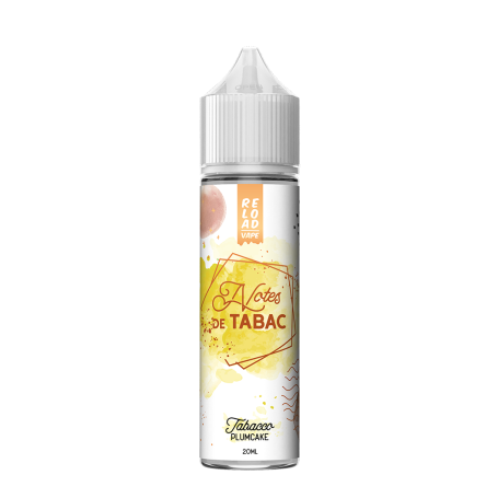 TABACCO PLUMCAKE Notes de Tobac Aroma 20ml RELOADVAPE per VaporBar Shot | Prodotti per lo svapo e sigarette elettroniche  by Sub