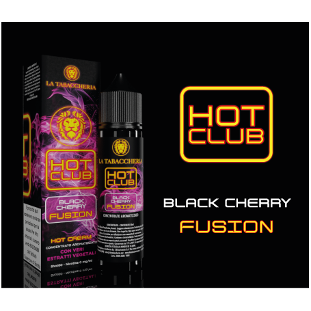 BLACK CHERRY FUSION Linea Hot Club La Tabaccheria 20ml per Hot Club | Prodotti per lo svapo e sigarette elettroniche  by La Taba