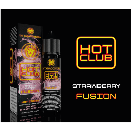STRAWBERRY FUSION Linea Hot Club La Tabaccheria 20ml per Hot Club | Prodotti per lo svapo e sigarette elettroniche  by La Tabacc