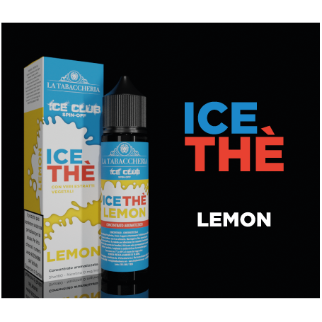 ICE THE LEMON Linea Ice Club La Tabaccheria 20ml per Ice Club | Prodotti per lo svapo e sigarette elettroniche  by La Tabaccheri