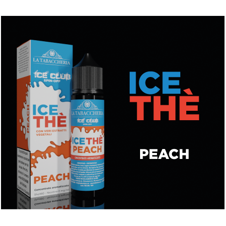 ICE THE PEACH Linea Ice Club La Tabaccheria 20ml per Ice Club | Prodotti per lo svapo e sigarette elettroniche  by La Tabaccheri