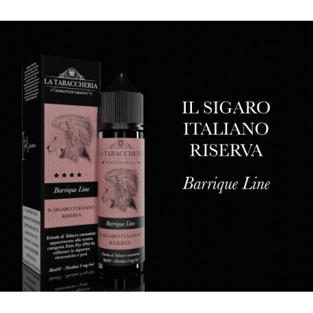 IL SIGARO ITALIANO RISERVA ExtraDry 4Pod Aroma Shot 20ml La Tabaccheria per Extra Dry | Prodotti per lo svapo e sigarette elettr