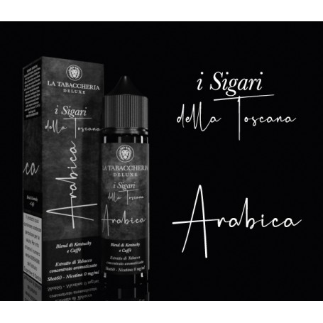 SIGARO ARABICA Linea Sigari della Toscana La Tabaccheria 20ml per Sigari della Toscana | Prodotti per lo svapo e sigarette elett