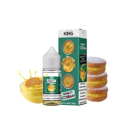 TALE E QUALE BISQUIT CREAM MiniShot 10+10 MIX&VAPE KING LIQUID